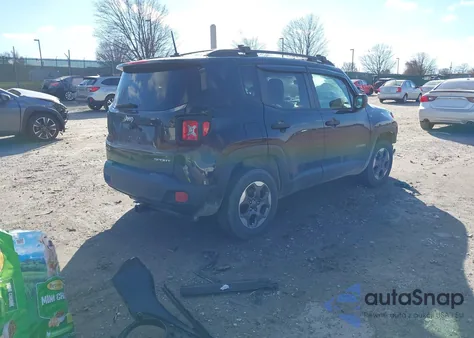 2017 Jeep Renegade Sport 4X4 from USA, damaged, VIN ZACCJBAH5HPF18024